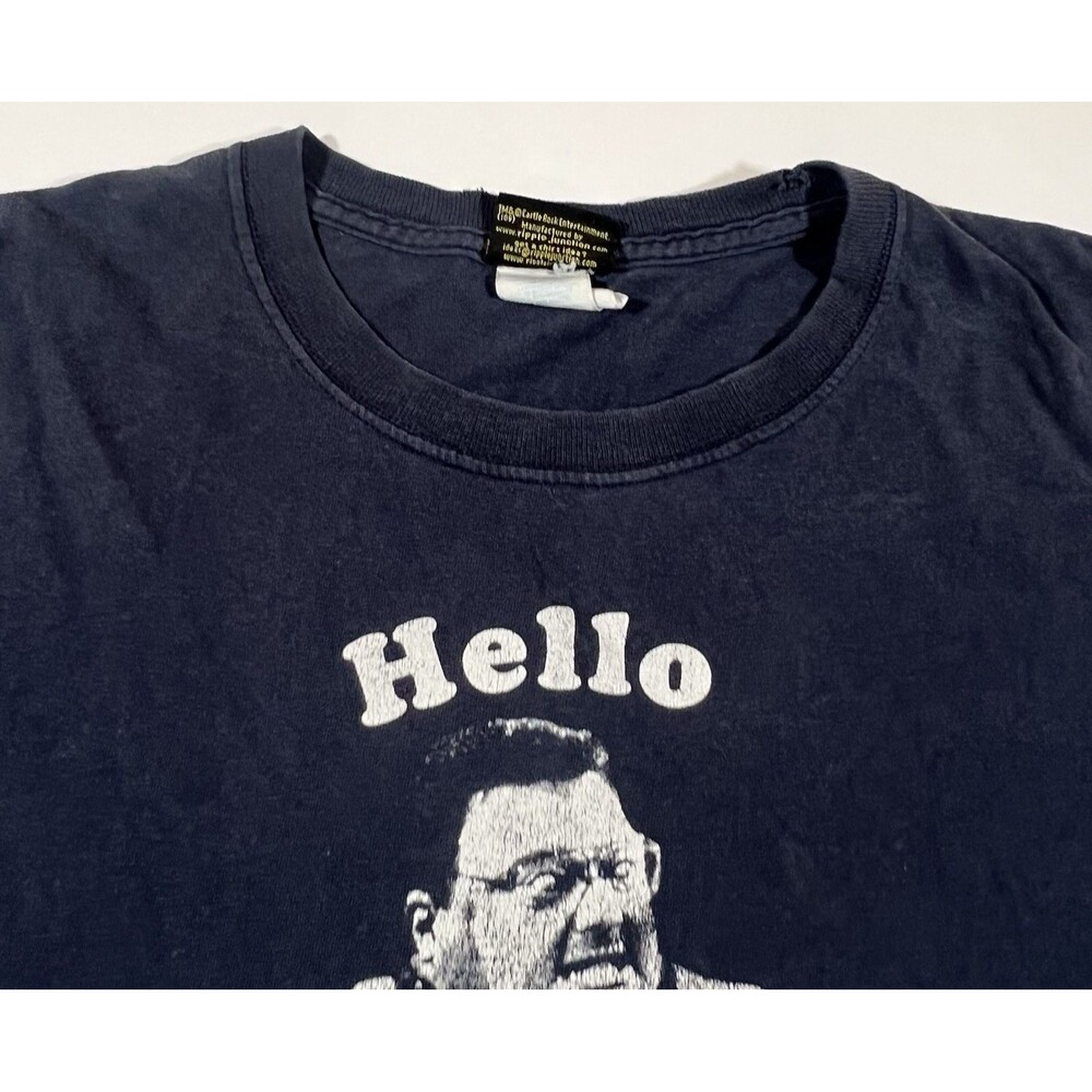 Vintage Seinfeld Hello Newman Short Sleeve T-Shirt Distressed Size XXL - Picture 3 of 10